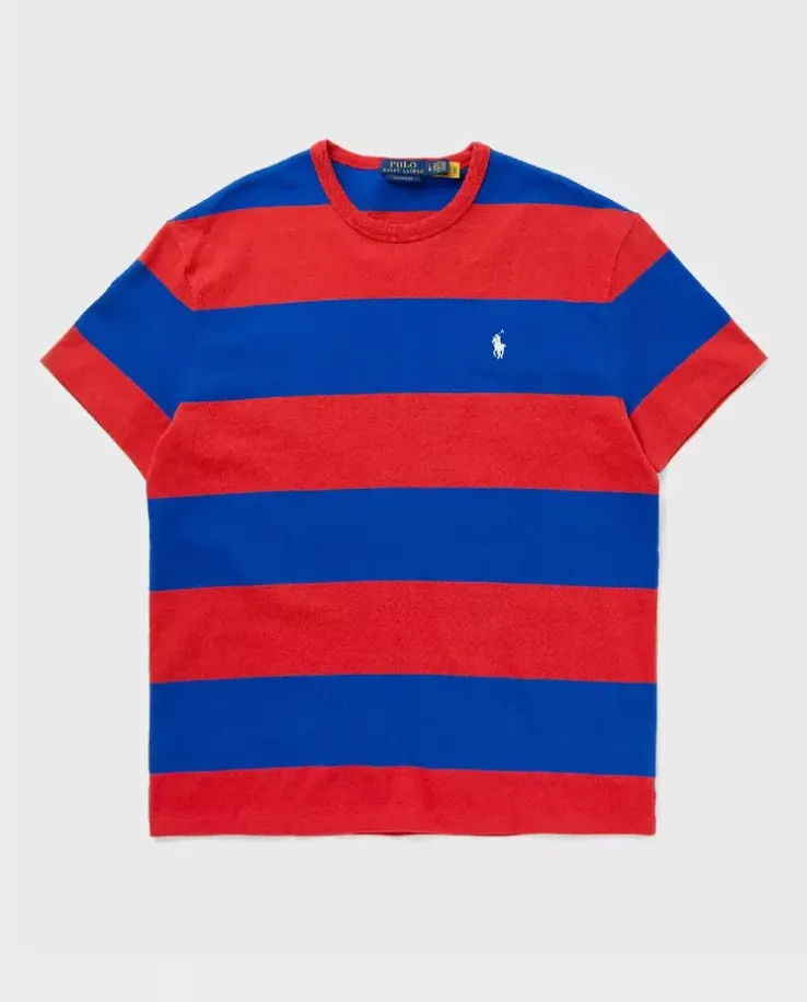 Bawełniana koszulka w paski Classic Fit