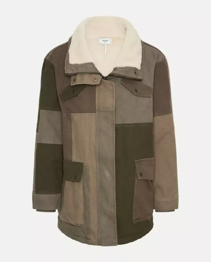 Bawełniana kurtka khaki