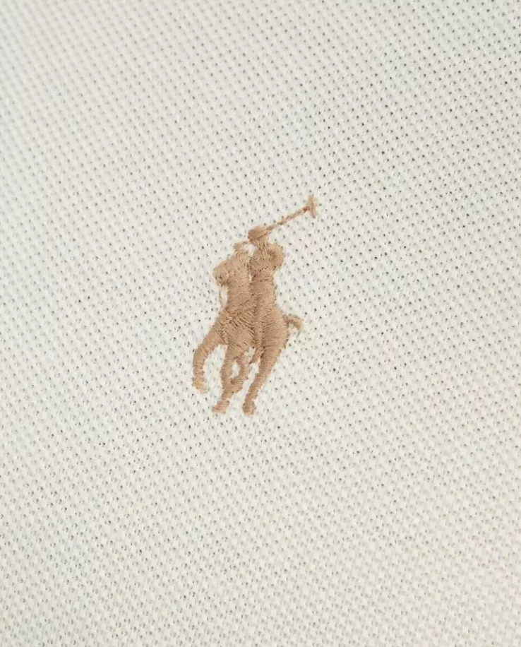Beżowa koszulka polo