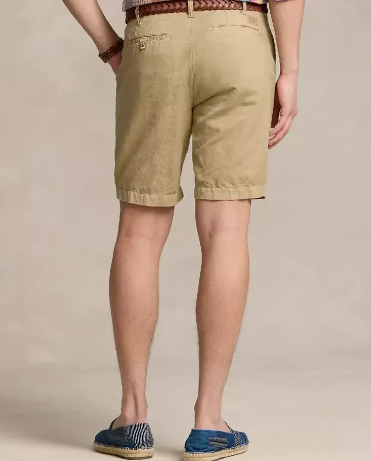 Beżowe spodenki Classic Fit