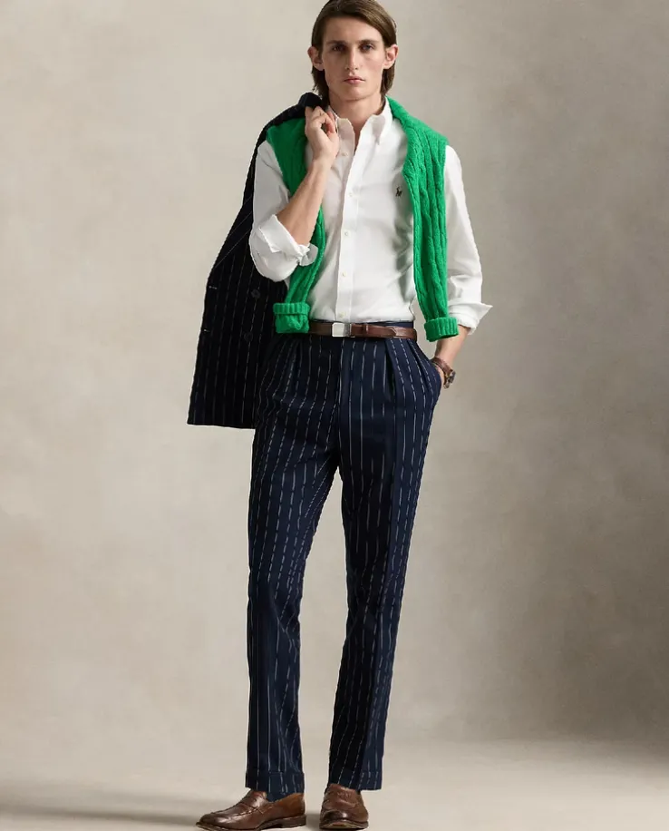 Biała bawełniana koszula Slim Fit