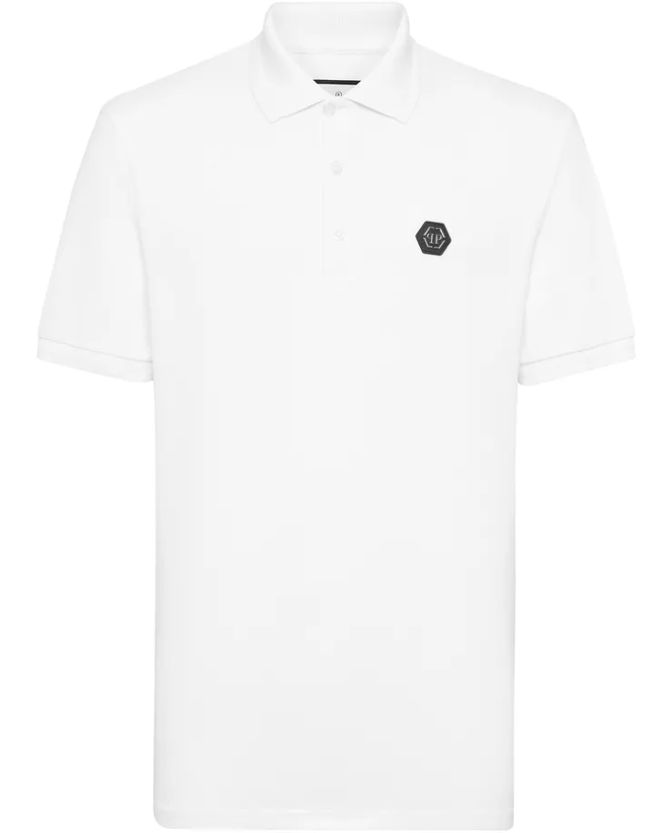 Biała koszulka polo
