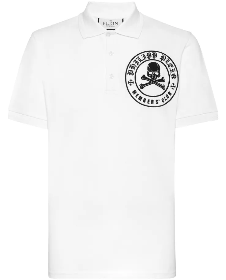 Biała koszulka polo