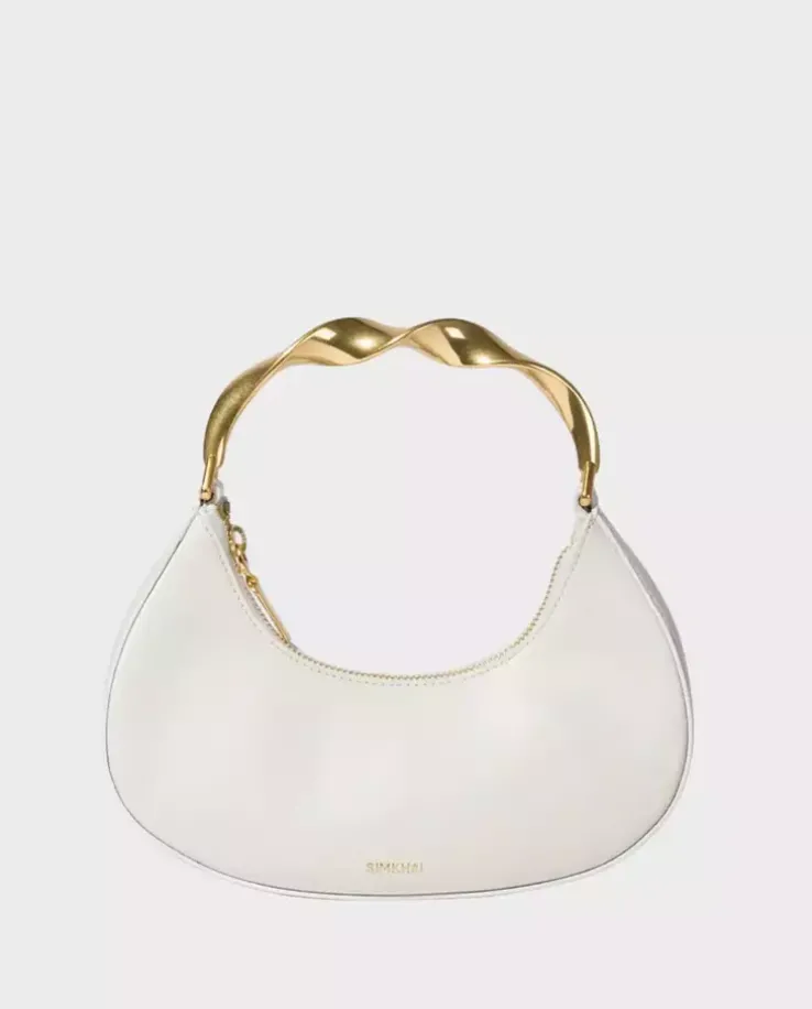 Biała torebka Nixi Hobo