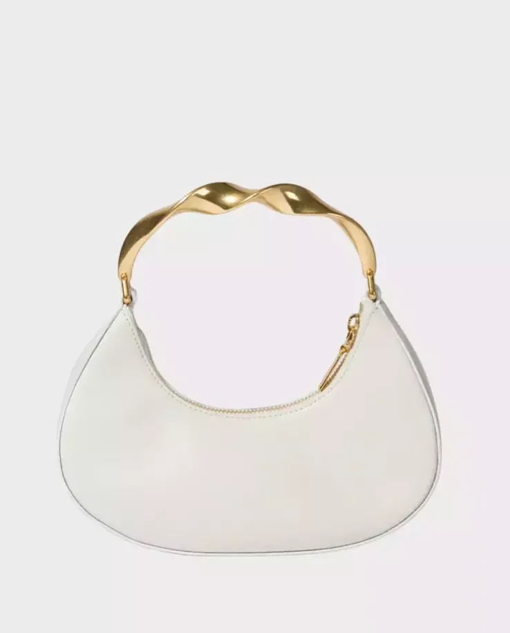 Biała torebka Nixi Hobo