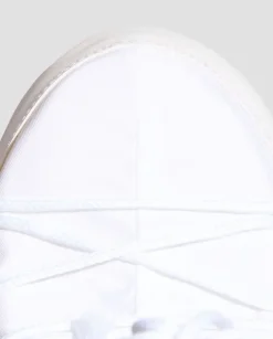 Białe śniegowce Nylon