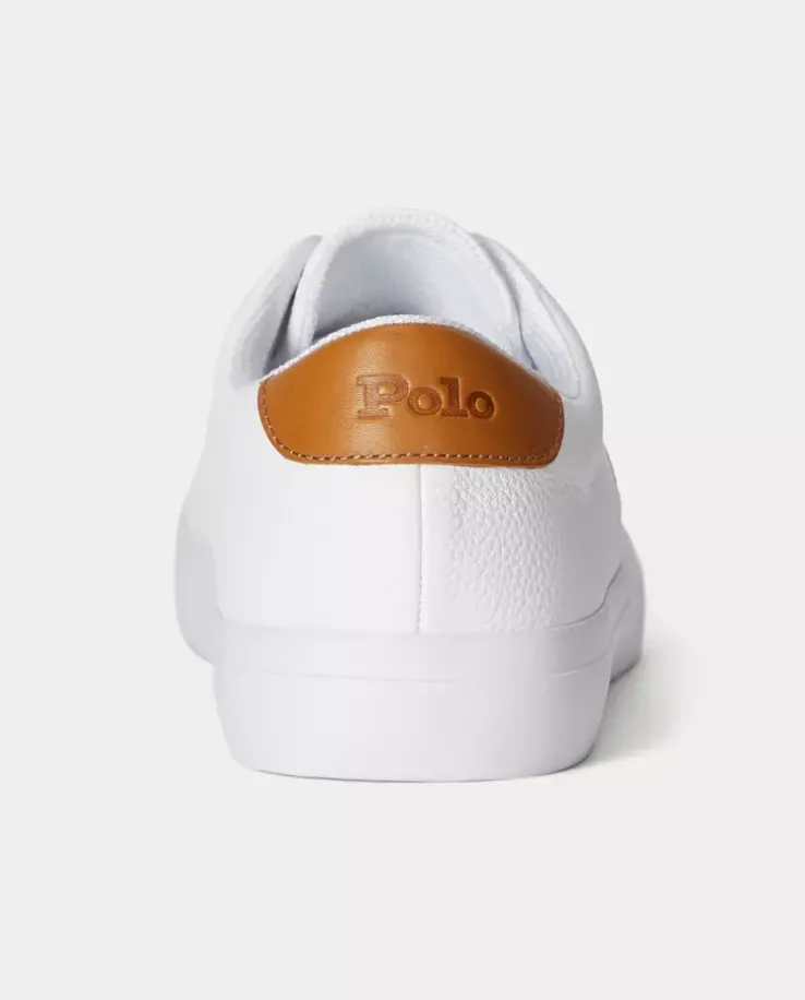 Białe skórzane sneakersy Longwood
