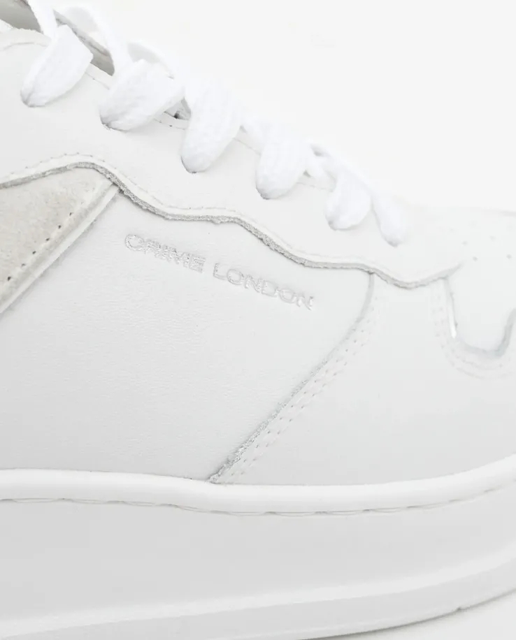Białe sneakersy Magnetic