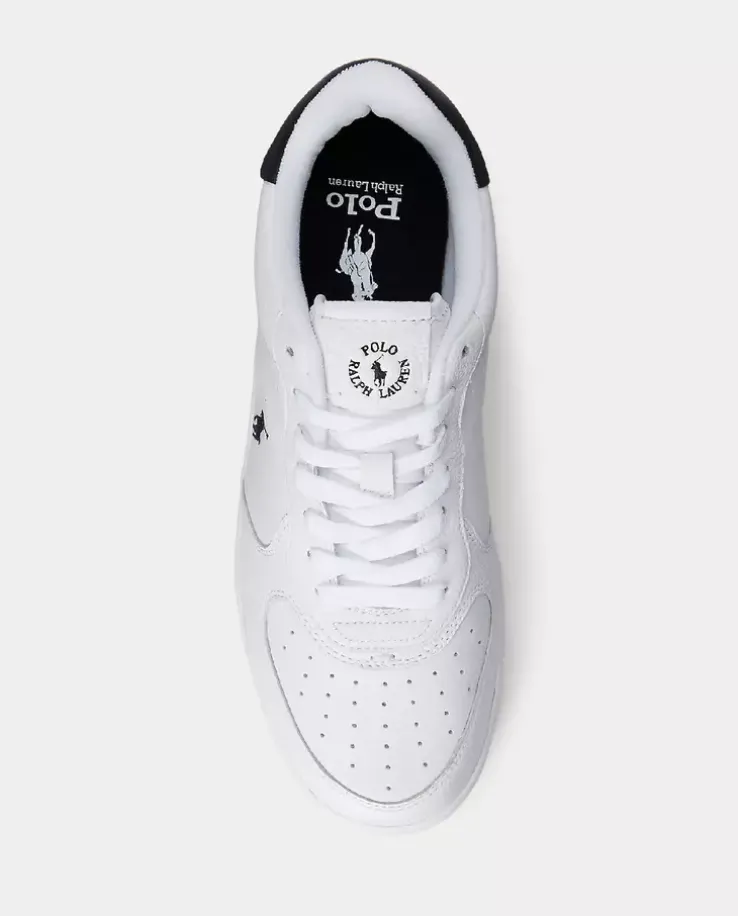 Biało-czarne sneakersy Masters Court