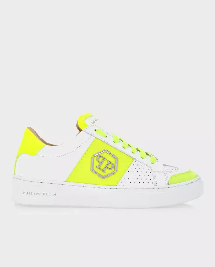 Biało-żółte sneakersy Lo-Top PP Kicks