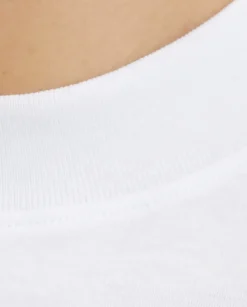 Biały bawełniany t-shirt