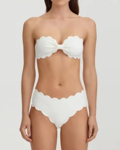 Biały dół od bikini Spring