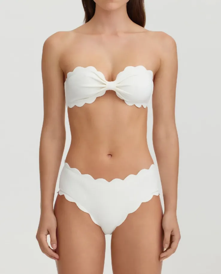 Biały dół od bikini Spring