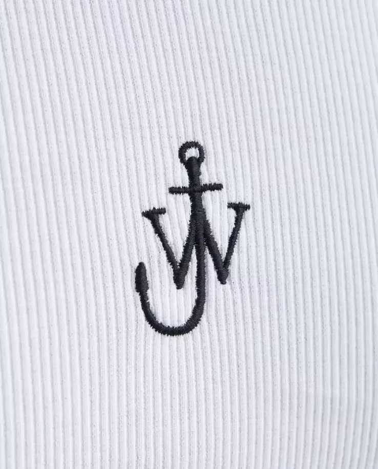 Biały podkoszulek z logo