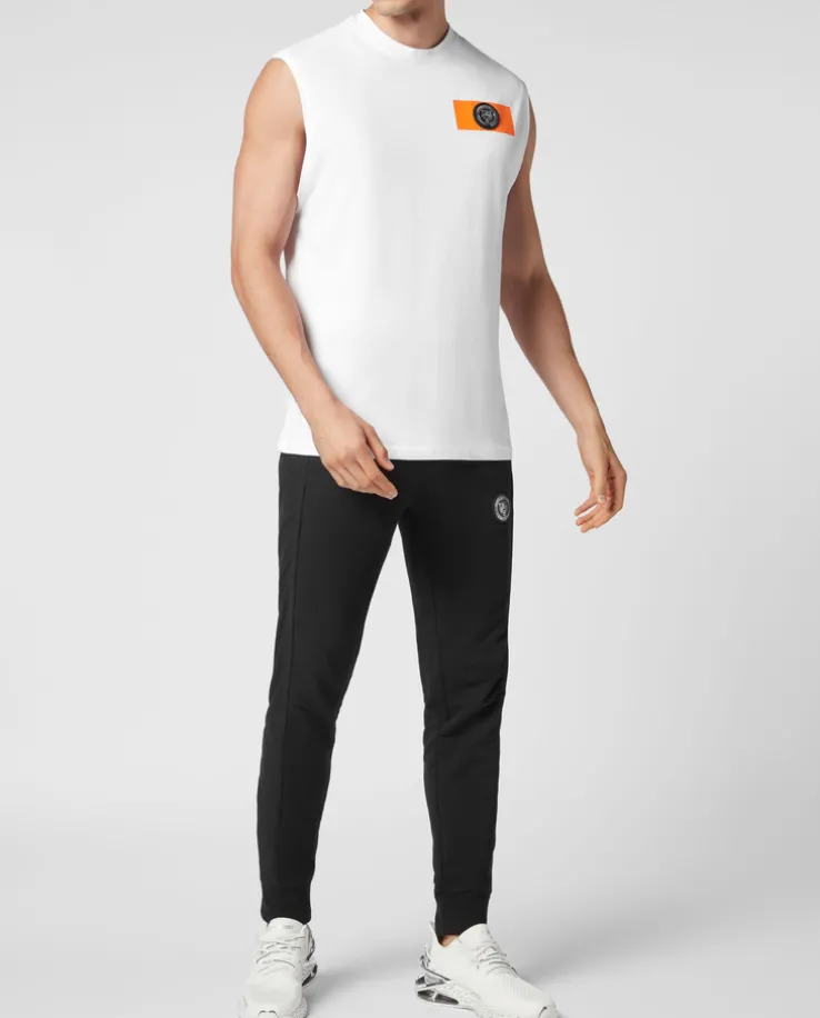 Biały tank top