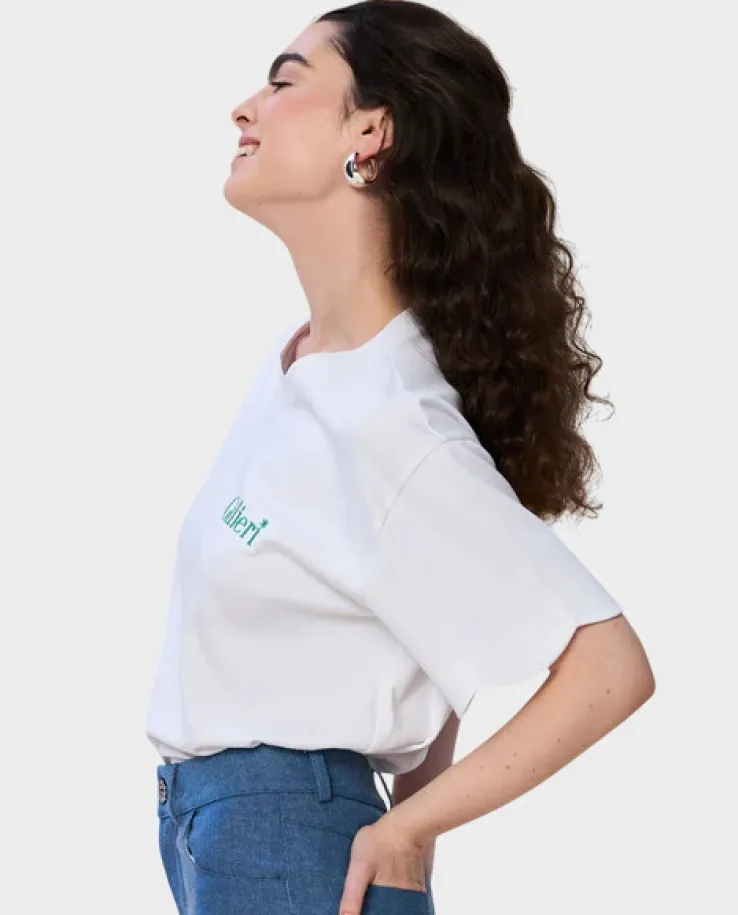 Biały t-shirt Lale