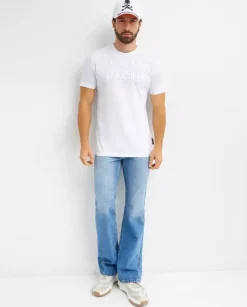 Biały t-shirt SS Gothic