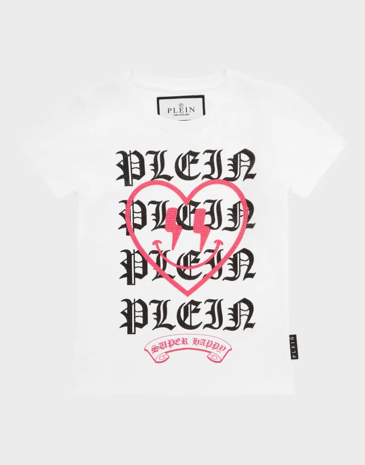Biały T-shirt z printem
