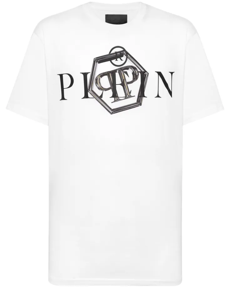 Biały T-shirt z printem