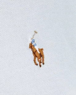 Błękitna koszula Slim Fit z logo