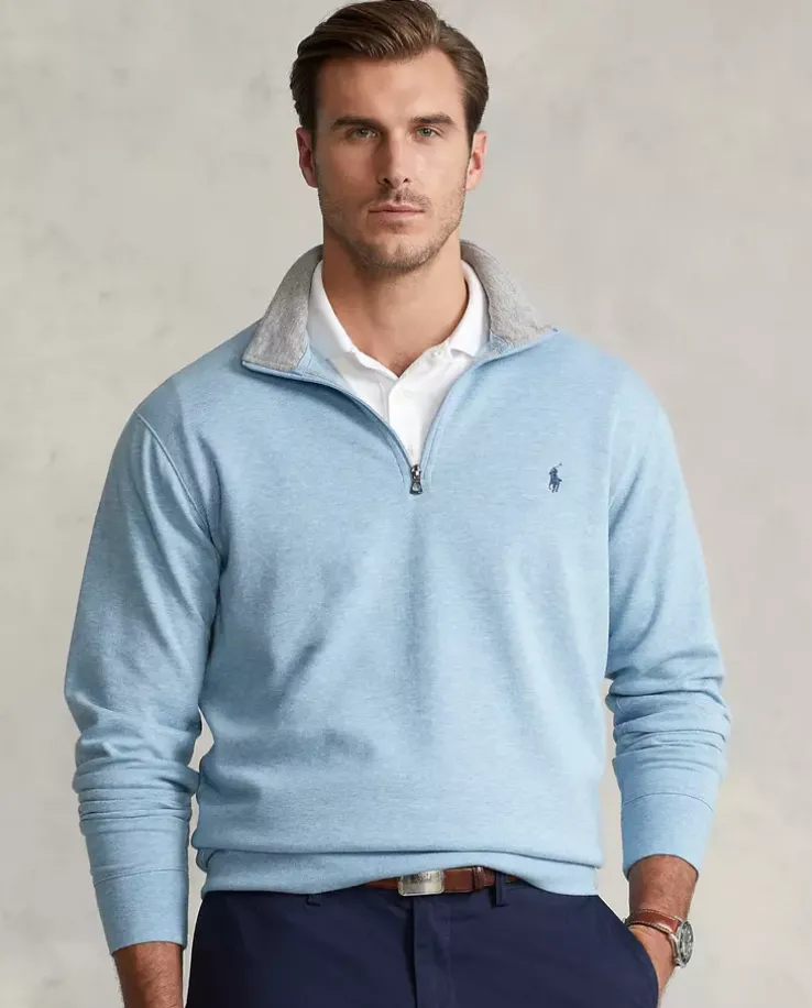 Błękitny pullover Luxury