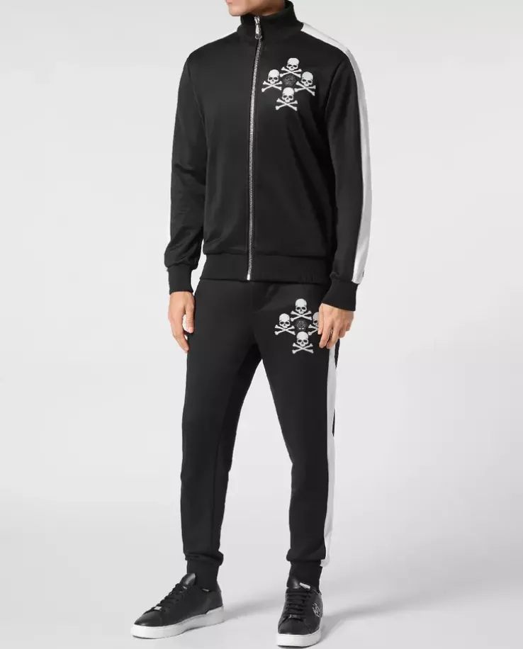 Bluza zapinana na suwak Skull&Bones