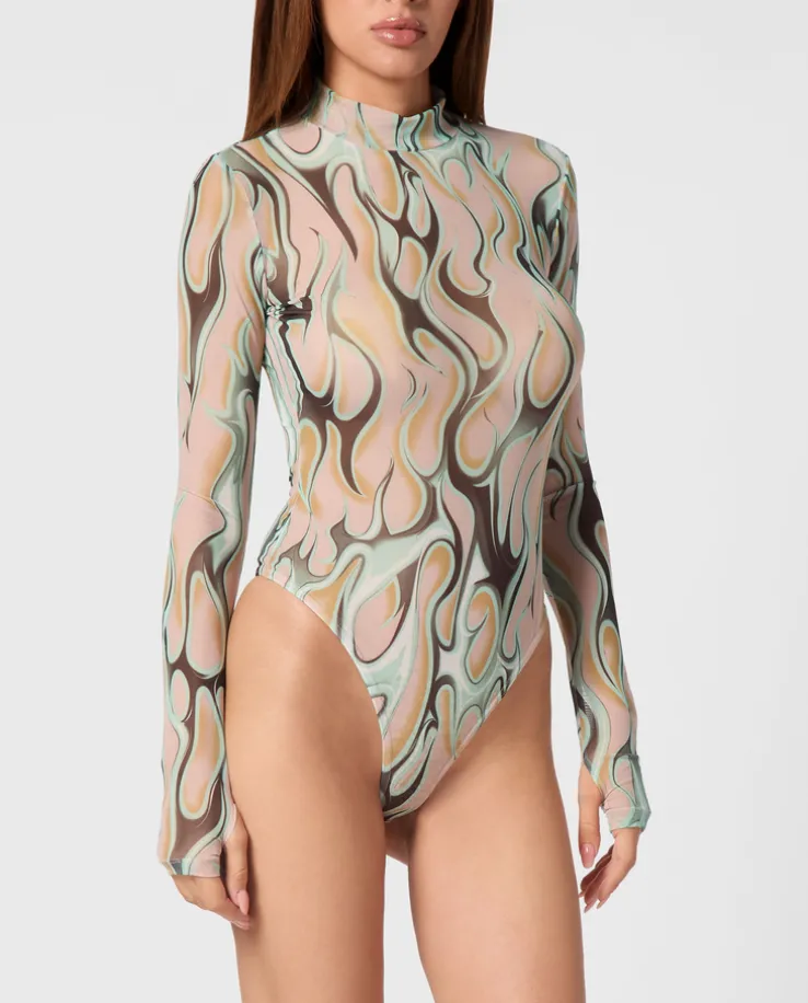 Body z długimi rękawami