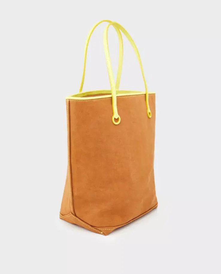 Brązowa torba z logo Tall Anchore tote