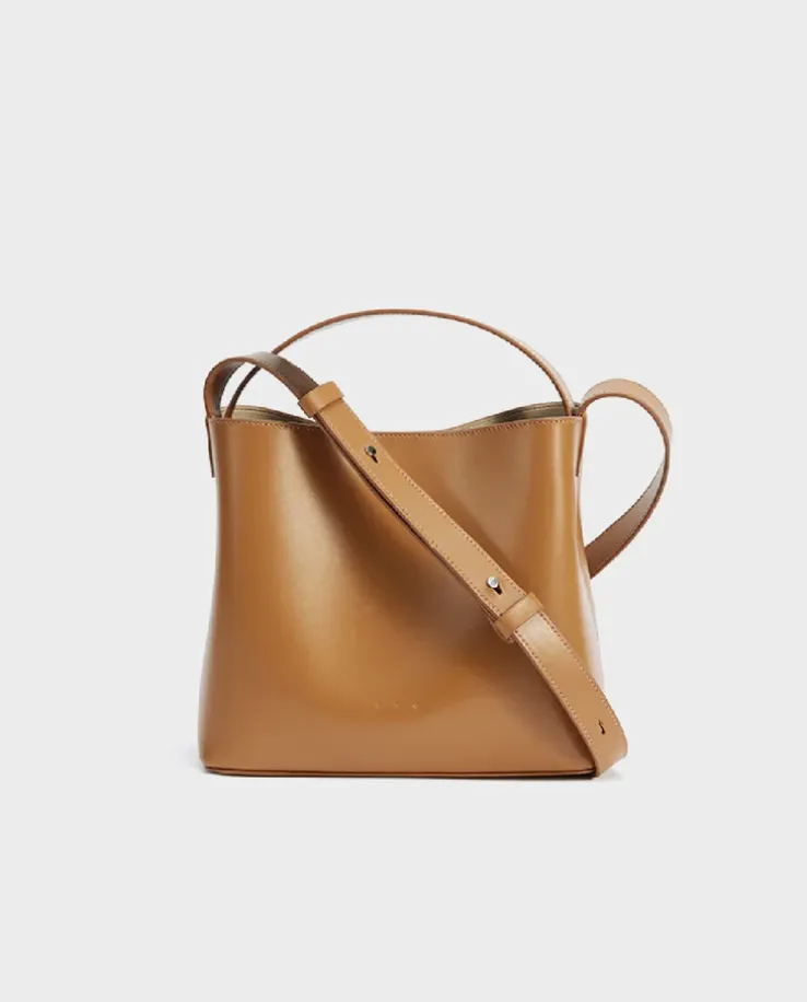 Brązowa torebka Mini Sac