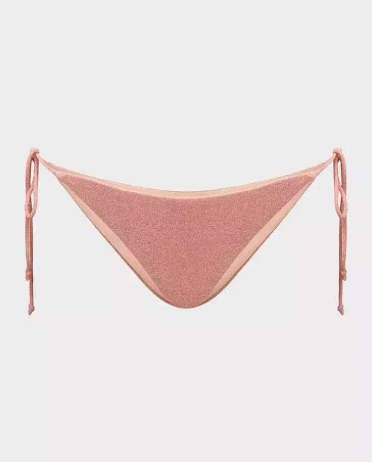 Błyszczący dół od bikini Pink Sparkle