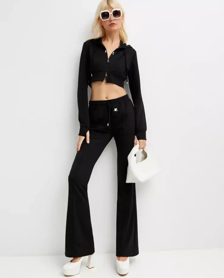 Czarna bluza dresowa