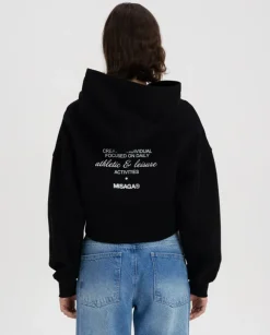Czarna bluza z kapturem