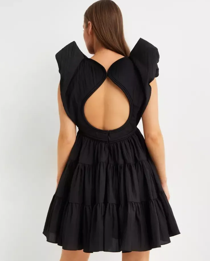 Czarna sukienka mini