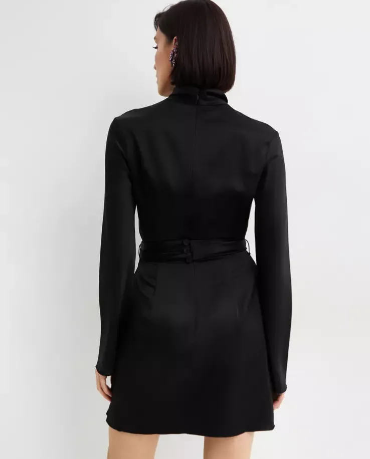 Czarna sukienka mini Charon