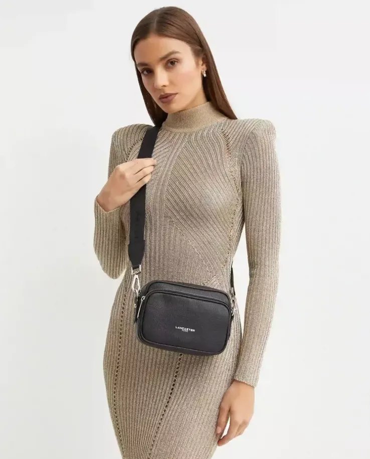 Czarna torebka crossbody Milano Ama