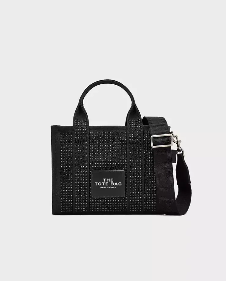 Czarna torebka Crystal Canvas Small Tote