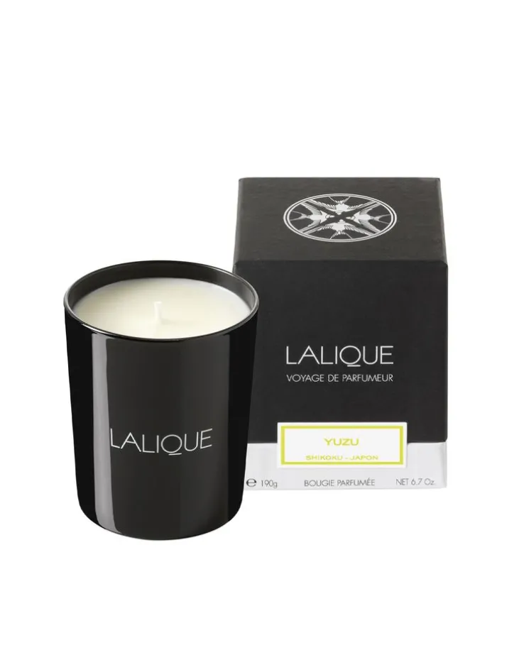 Czarna świeca perfumowana Yuzu