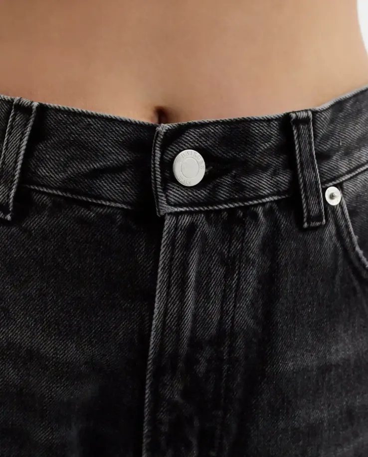 Czarne jeansy Winona Asian Fit
