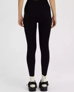Czarne legginsy seamless