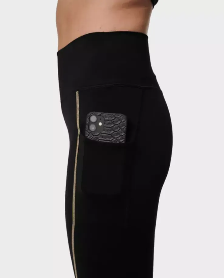 Czarne legginsy Upbeat