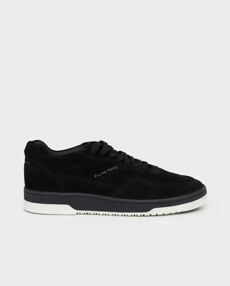 Czarne zamszowe sneakersy Ace