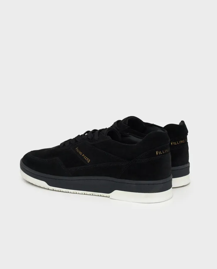 Czarne zamszowe sneakersy Ace