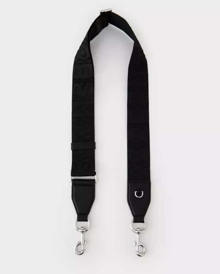 Czarny pasek do torebki The Utility DTM Webbing Strap