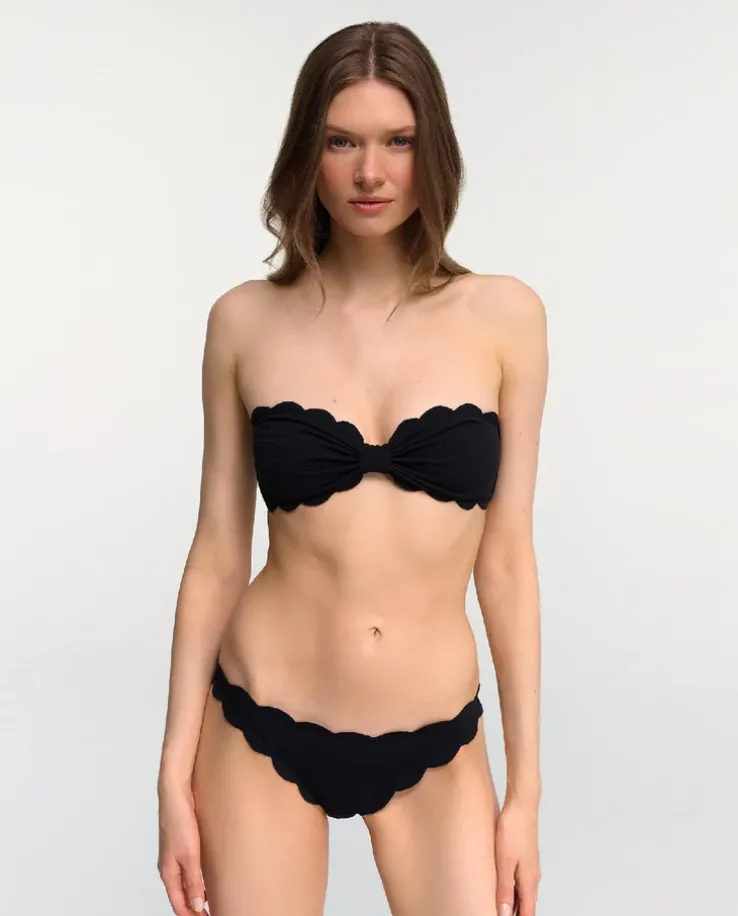 Czarny top od bikini Antibes