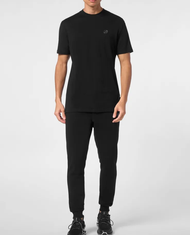 Czarny t-shirt z logo