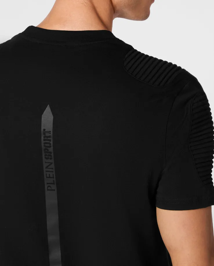 Czarny T-shirt z logo