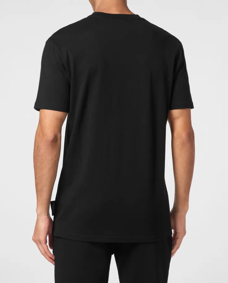 Czarny t-shirt z logo