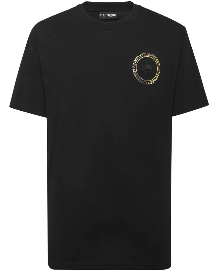 Czarny t-shirt z logo