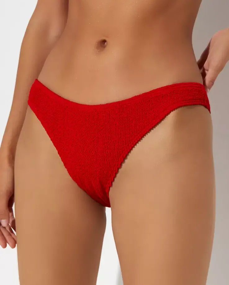 Czerwony dół od bikini Sign