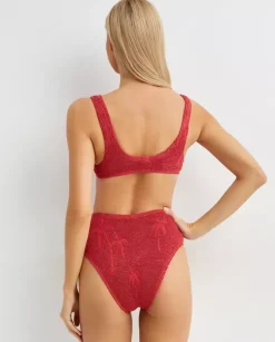 Czerwony top od bikini Scout